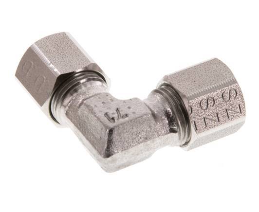 8LL Codo de acero inoxidable de 90 grados Anillo de corte 100 Bar DIN 2353