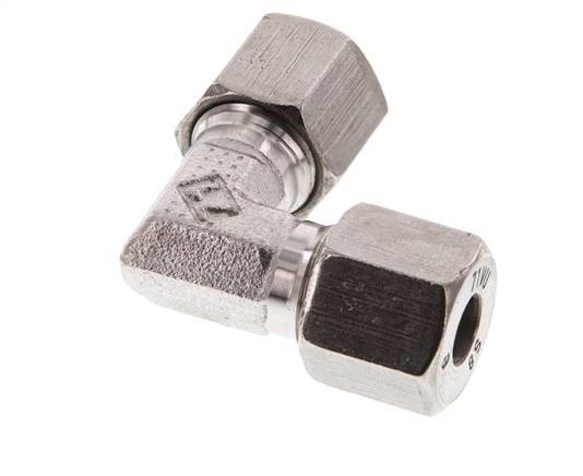 8S Codo de acero inoxidable de 90 grados Anillo de corte 630 Barra DIN 2353