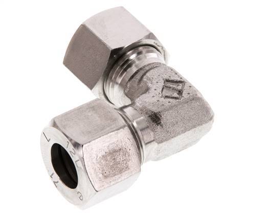 acero inoxidable 12L Codo de 90 grados Anillo de corte 315 Barra DIN 2353