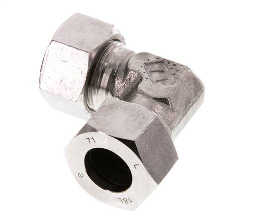 acero inoxidable 18L Codo de 90 grados Anillo de corte 315 Barra DIN 2353