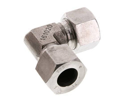 20S Codo de acero inoxidable de 90 grados Anillo de corte 400 Barra DIN 2353