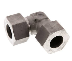 25S Codo de acero inoxidable de 90 grados Anillo de corte 400 Barra DIN 2353