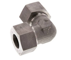 25S Codo de acero inoxidable de 90 grados Anillo de corte 400 Barra DIN 2353