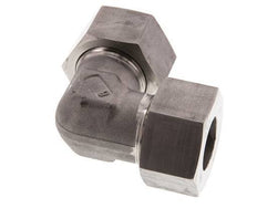 25S Codo de acero inoxidable de 90 grados Anillo de corte 400 Barra DIN 2353