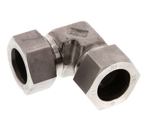 acero inoxidable 28L Codo de 90 grados Anillo de corte 160 Barra DIN 2353