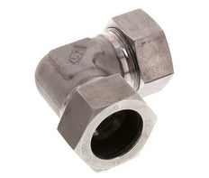 35L Acero inoxidable Codo de 90 grados Anillo de corte 160 Barra DIN 2353
