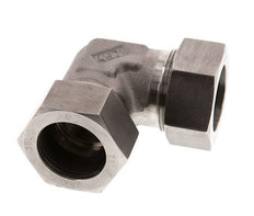 35L Acero inoxidable Codo de 90 grados Anillo de corte 160 Barra DIN 2353