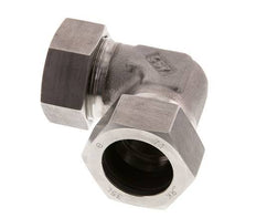 35L Acero inoxidable Codo de 90 grados Anillo de corte 160 Barra DIN 2353