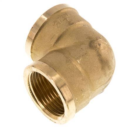 G 3/4'' Codo de latón de 90 grados 16 Bar