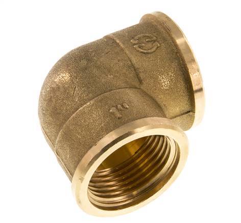 G 1'' Codo de latón de 90 grados 16 Bar