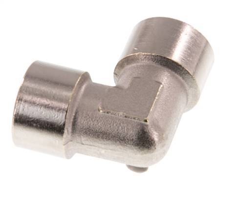 G 1/2'' Codo de 90 grados de latón niquelado 16 Bar