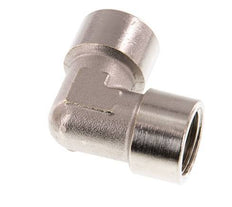 G 1/2'' Codo de 90 grados de latón niquelado 16 Bar