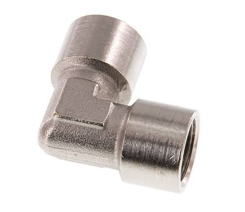 G 3/8'' Nickel plated Brass 90 deg Elbow Fitting 16 Bar [2 Pieces]