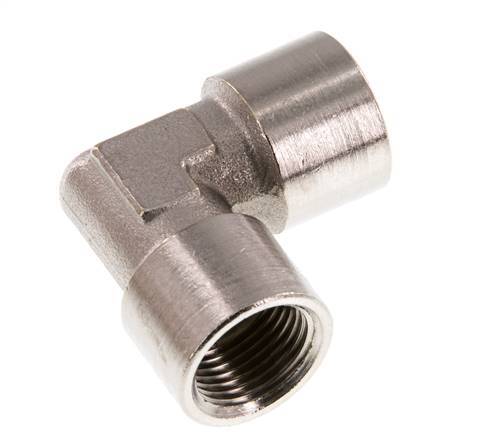 G 3/8'' Nickel plated Brass 90 deg Elbow Fitting 16 Bar [2 Pieces]