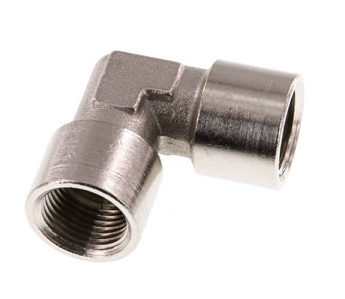 G 3/8'' Nickel plated Brass 90 deg Elbow Fitting 16 Bar [2 Pieces]