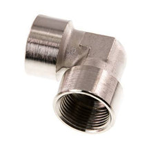 G 1'' Codo de 90 grados de latón niquelado 16 Bar