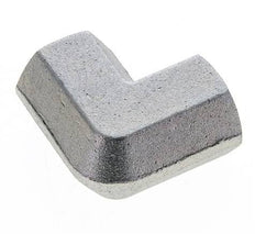 1/2'' NPT Zinc plated Steel 90 deg Elbow Fitting 210 Bar - Hydraulic