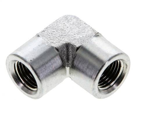 codo de 90 grados de acero galvanizado de 1/8'' 345 barras - Hidráulico