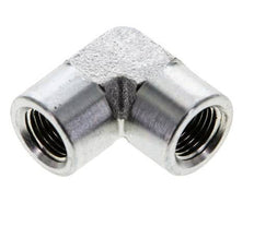 codo de 90 grados de acero galvanizado de 1/8'' 345 barras - Hidráulico