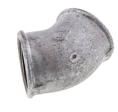 Rp 1 1/2'' Hierro fundido galvanizado Codo de 45 grados 25 Bar