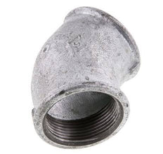 Rp 1 1/2'' Hierro fundido galvanizado Codo de 45 grados 25 Bar