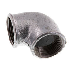 Rp 1 1/4'' Zinc plated Cast iron 90 deg Elbow Fitting 25 Bar [2 Pieces]
