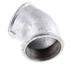 Rp 2'' Hierro fundido zincado Codo de 45 grados 25 Bar