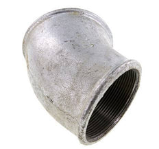 Rp 2 1/2'' Hierro fundido galvanizado Codo de 45 grados 25 Bar