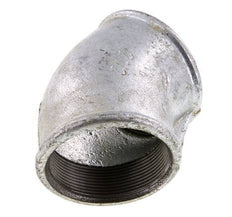 Rp 2 1/2'' Hierro fundido galvanizado Codo de 45 grados 25 Bar