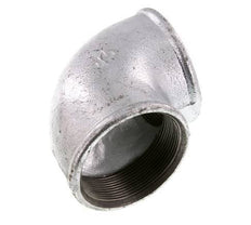 Rp 2 1/2'' Hierro fundido galvanizado Codo de 90 grados 25 Bar