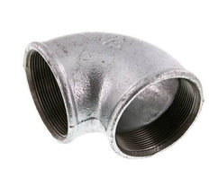 Rp 2 1/2'' Hierro fundido galvanizado Codo de 90 grados 25 Bar