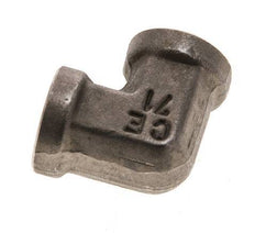 1/8'' NPT Stainless steel 90 deg Elbow Fitting 345 Bar - Hydraulic