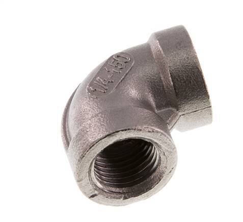 Rp 1/4'' Stainless steel 90 deg Elbow Fitting 16 Bar [2 Pieces]