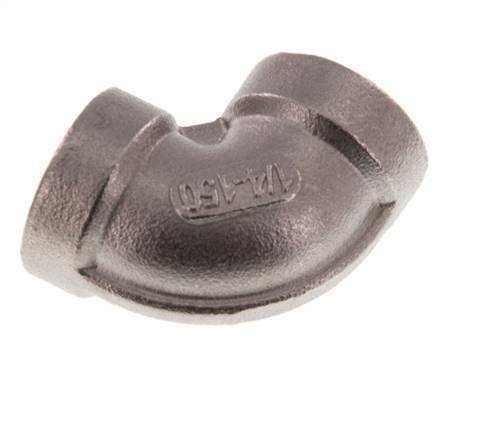 Rp 1/4'' Stainless steel 90 deg Elbow Fitting 16 Bar [2 Pieces]