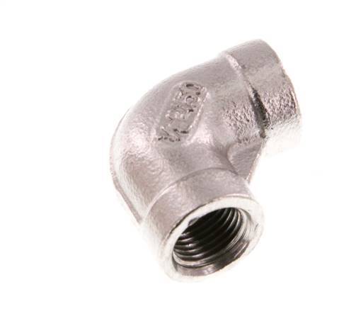 Rp 1/8'' Stainless steel 90 deg Elbow Fitting 10 Bar [5 Pieces]