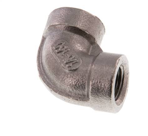 Rp 1/8'' Stainless steel 90 deg Elbow Fitting 16 Bar [2 Pieces]