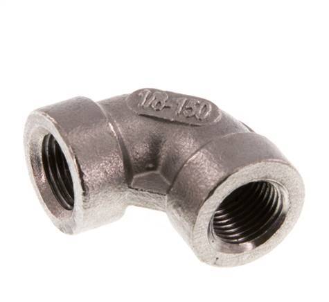 Rp 1/8'' Stainless steel 90 deg Elbow Fitting 16 Bar [2 Pieces]