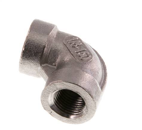 Rp 1/8'' Stainless steel 90 deg Elbow Fitting 16 Bar [2 Pieces]