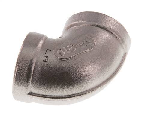 3/4'' NPT Codo de 90 grados de acero inoxidable 16 Bar