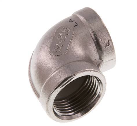 3/4'' NPT Codo de 90 grados de acero inoxidable 16 Bar