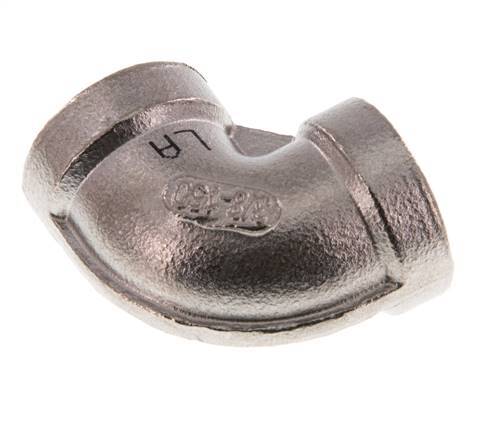 Rp 3/8'' Stainless steel 90 deg Elbow Fitting 16 Bar [2 Pieces]