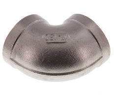 codo de 90 grados de acero inoxidable de 1'' NPT 16 Bar