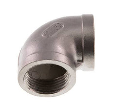 codo de 90 grados de acero inoxidable de 1'' NPT 16 Bar