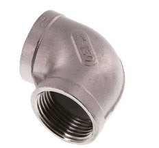 Rp 1'' Codo de 90 grados de acero inoxidable 10 Bar