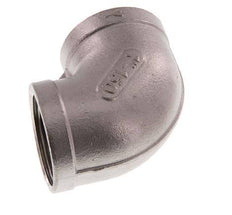 Rp 1'' Codo de 90 grados de acero inoxidable 10 Bar
