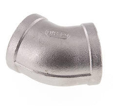 Rp 1 1/2'' Codo de 45 grados de acero inoxidable 16 Bar
