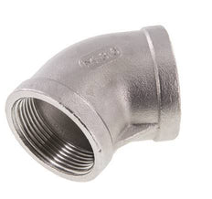 Rp 1 1/2'' Codo de 45 grados de acero inoxidable 16 Bar