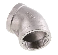 Rp 1 1/2'' Codo de 45 grados de acero inoxidable 16 Bar