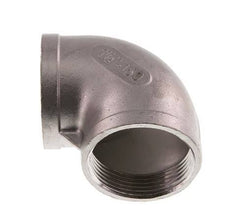 Rp 1 1/2'' Codo de 90 grados de acero inoxidable 10 Bar