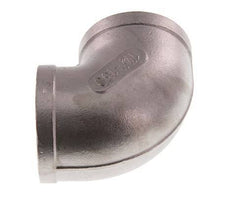 Rp 1 1/2'' Codo de 90 grados de acero inoxidable 10 Bar